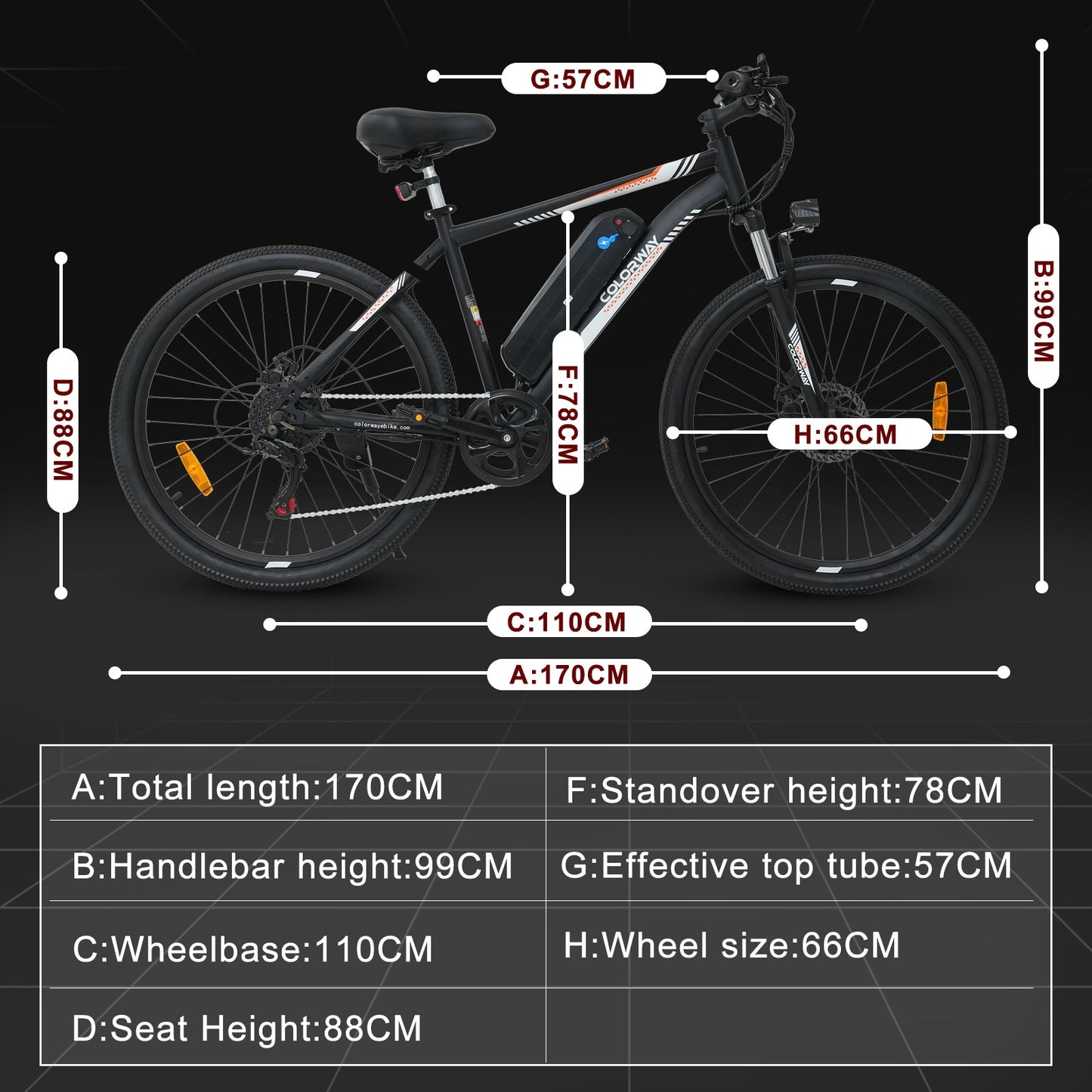 Colorway BK15 Mountain Ebike